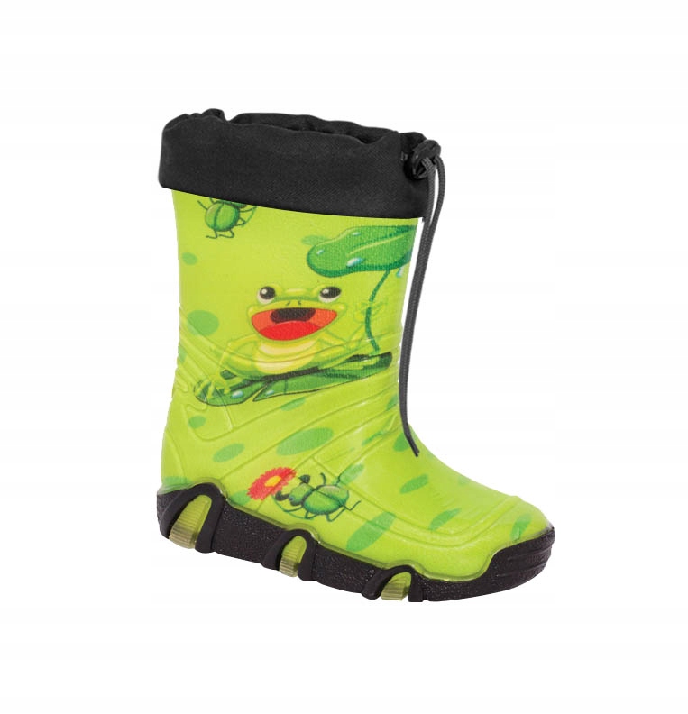 ZETPOL kalosze dziecięce Szuwarek 49 z kołnierzem 35/36