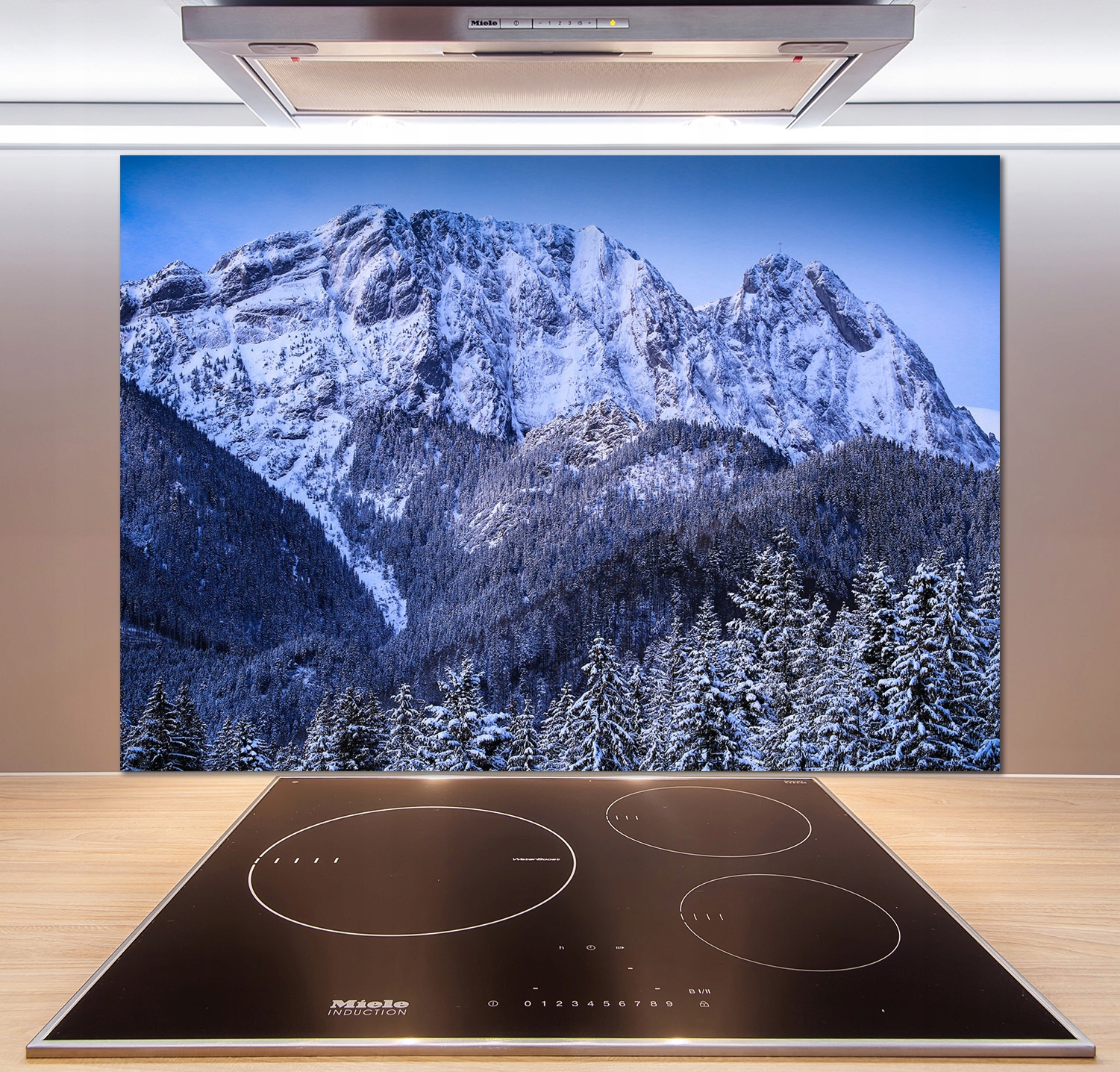

Panel do kuchni Giewont Tatry 100x70 cm + Klej