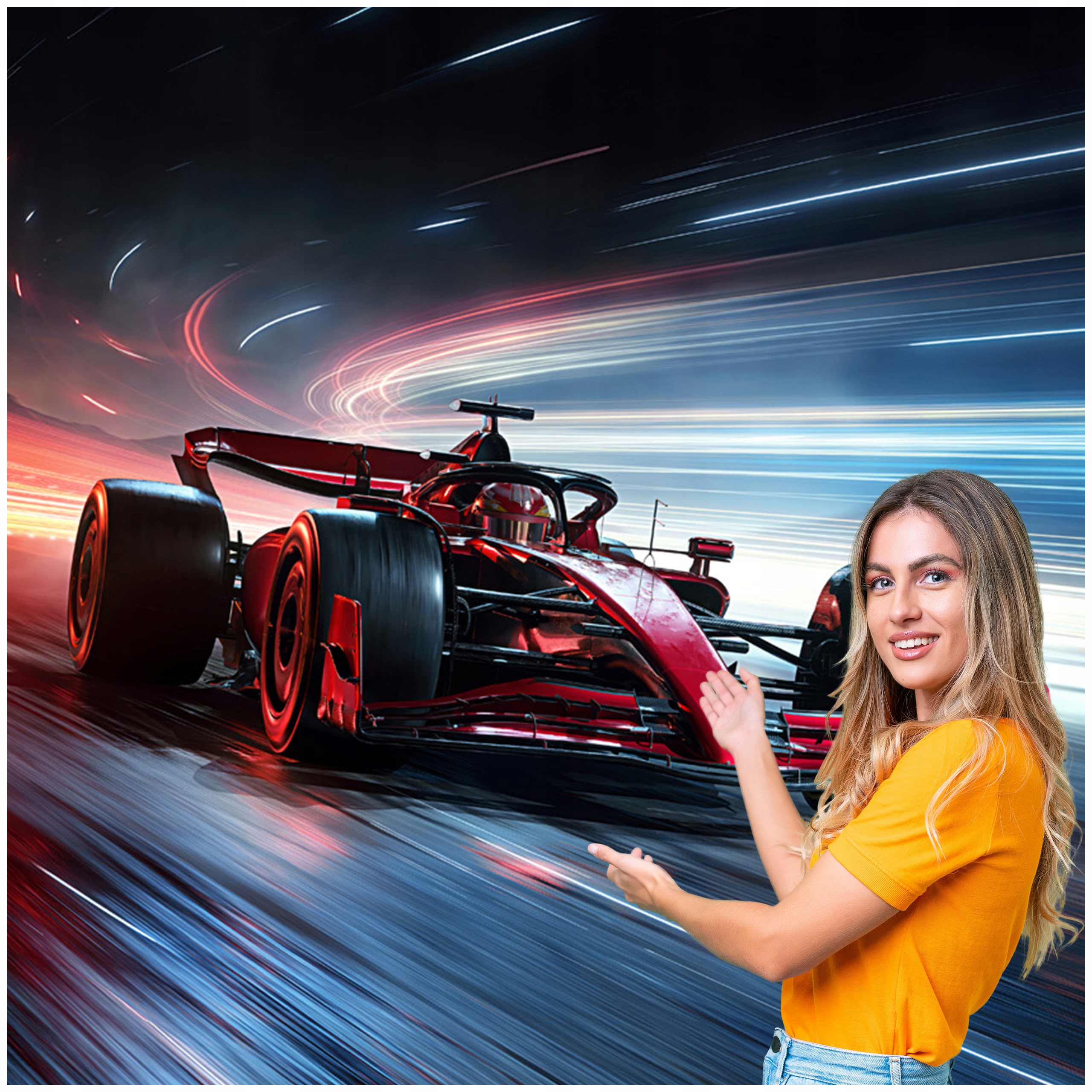 3D fototapeta pre mládež Auto Motocykel 294x260 DMSM17W