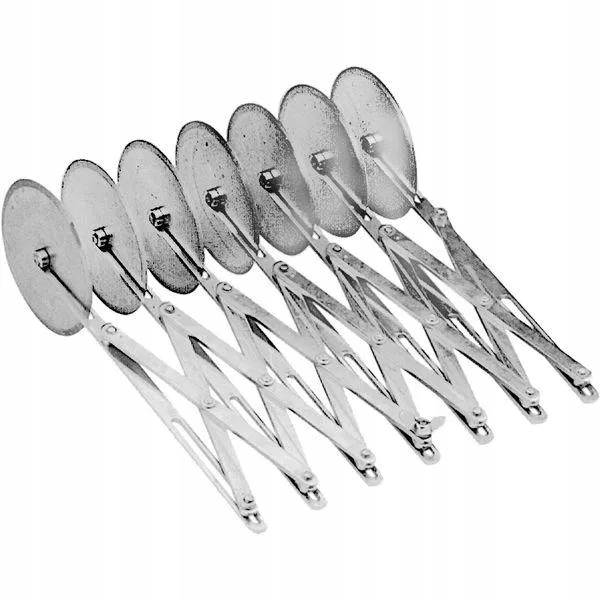 Lauternung Solingen Kráječ na těsto nerez, 7 hladkých nožů