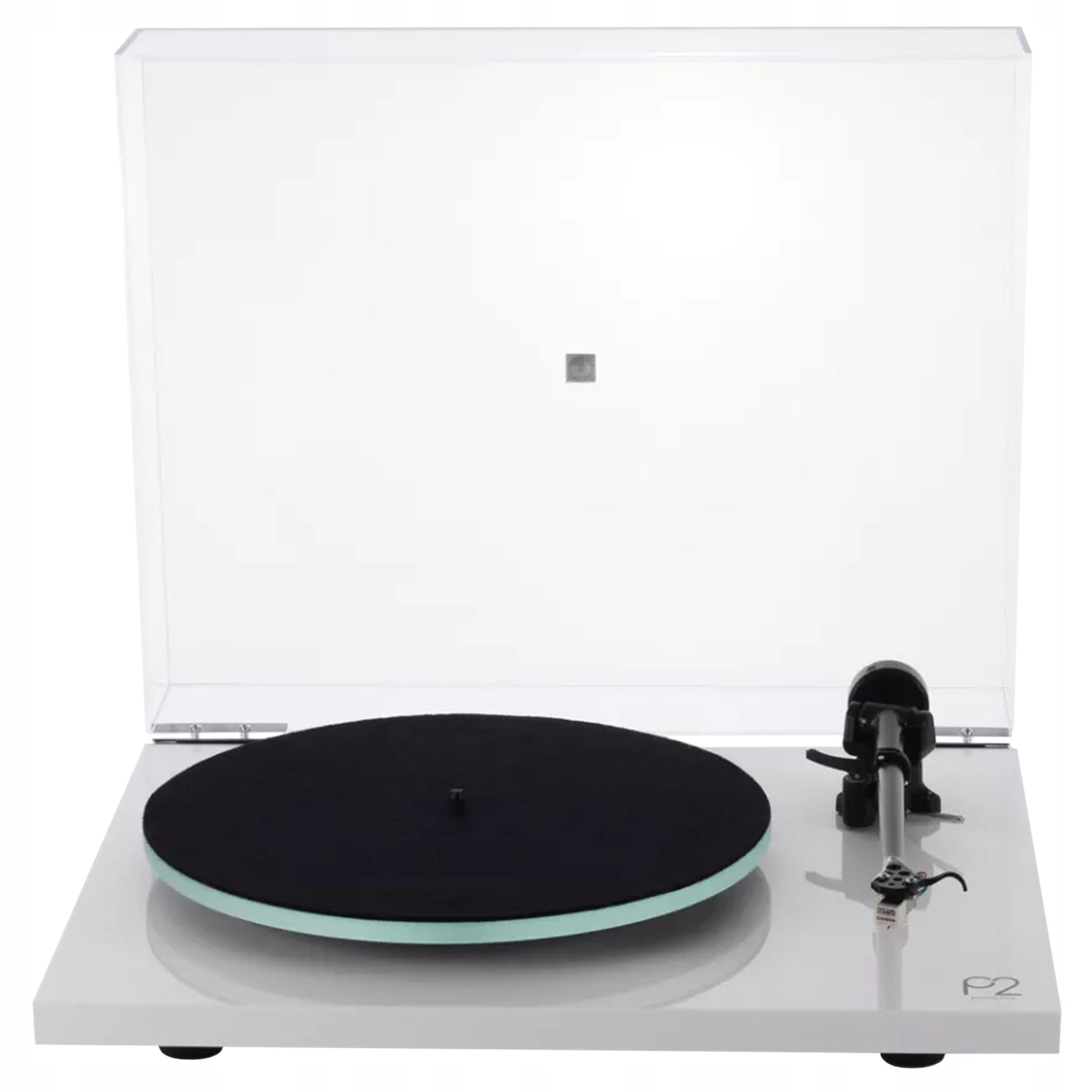 REGA PLANAR 2 GRAMOFON PLUG AND PLAY Z WKŁADKĄ MM REGA CARBON BIAŁY POŁYSK