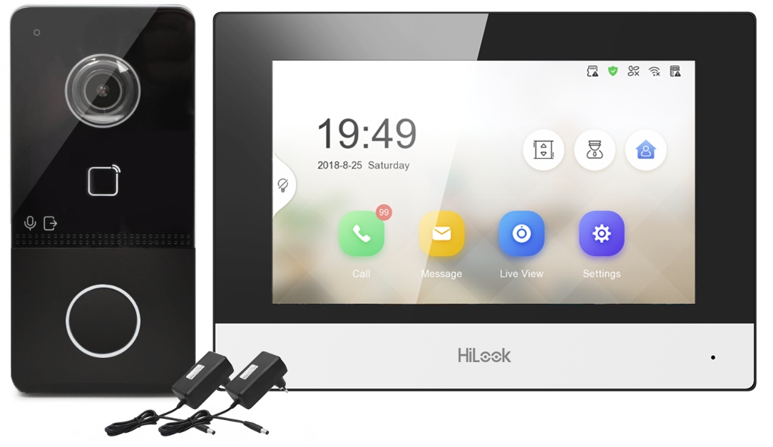 Videovrátnik WiFi Hilook Aplikácia Ip-vis-slim Villa