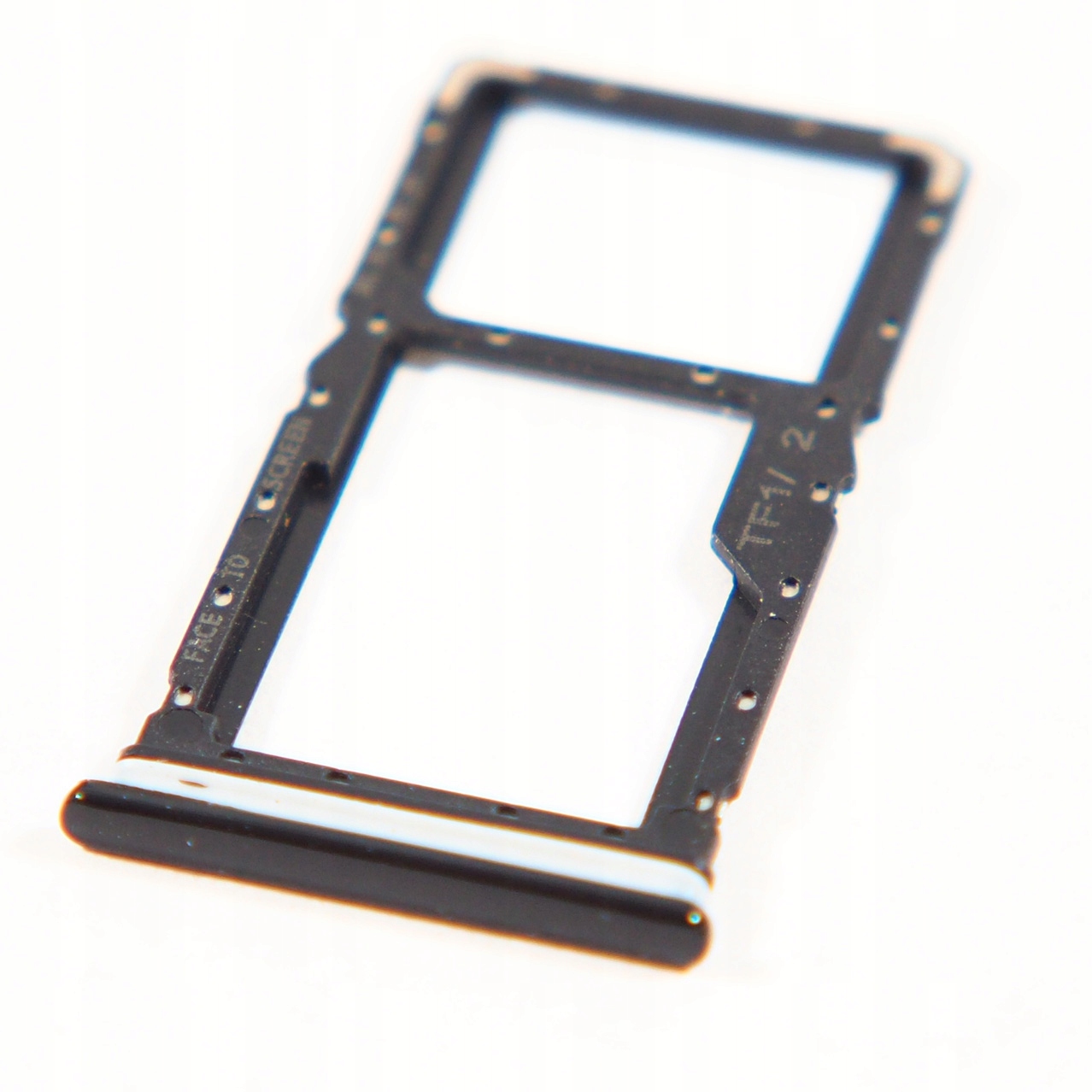 ORYG Uchwyt Tacka SIM microSD Redmi Note 7, czarna