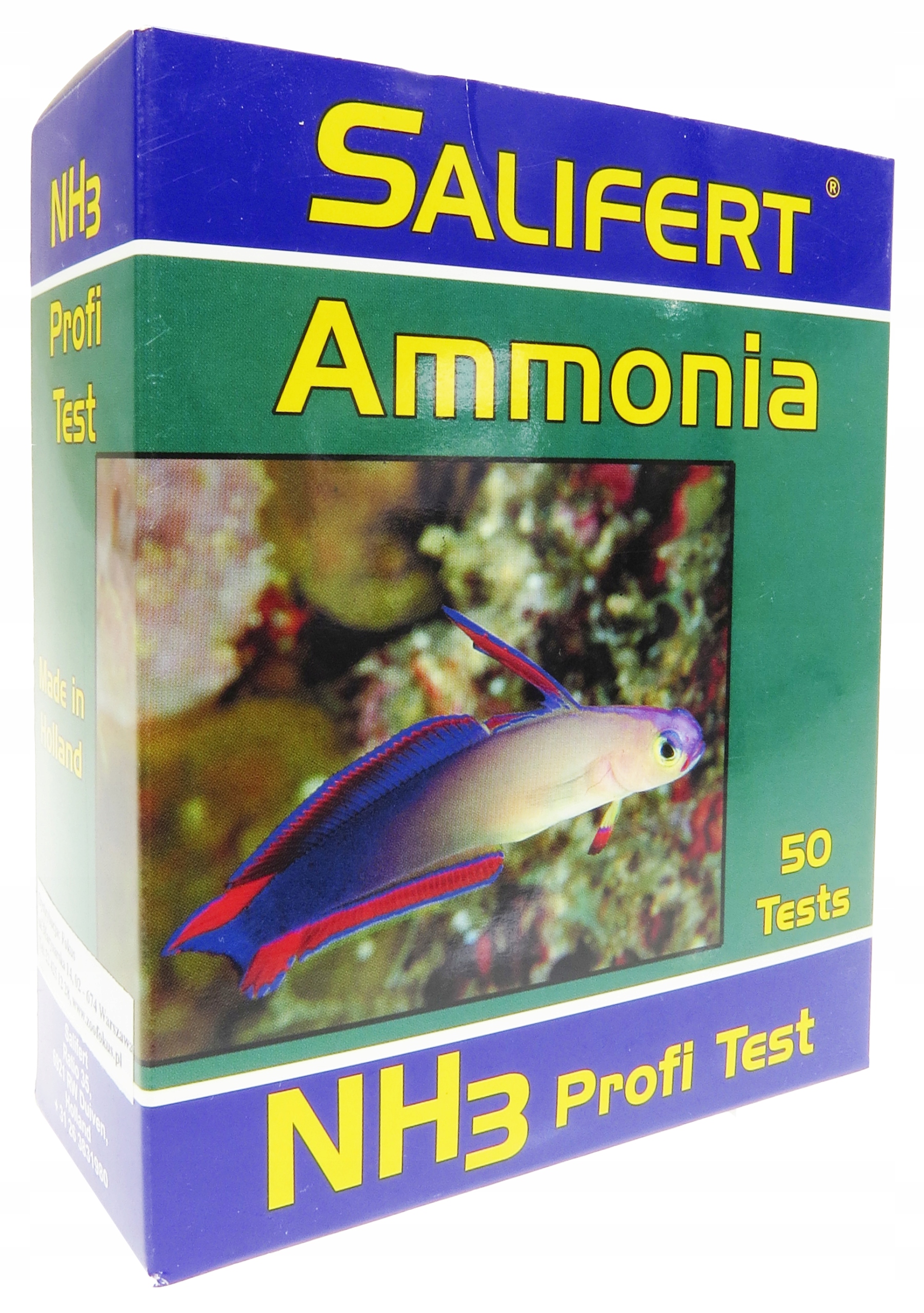 

Salifert Test NH3 Pomiar Amoniaku W Akwarium