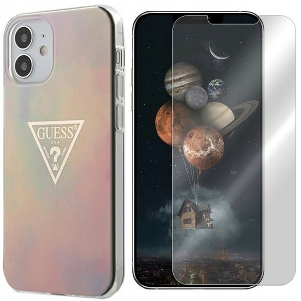 

Etui Do Iphone 12 Mini Guess Case + Szkło