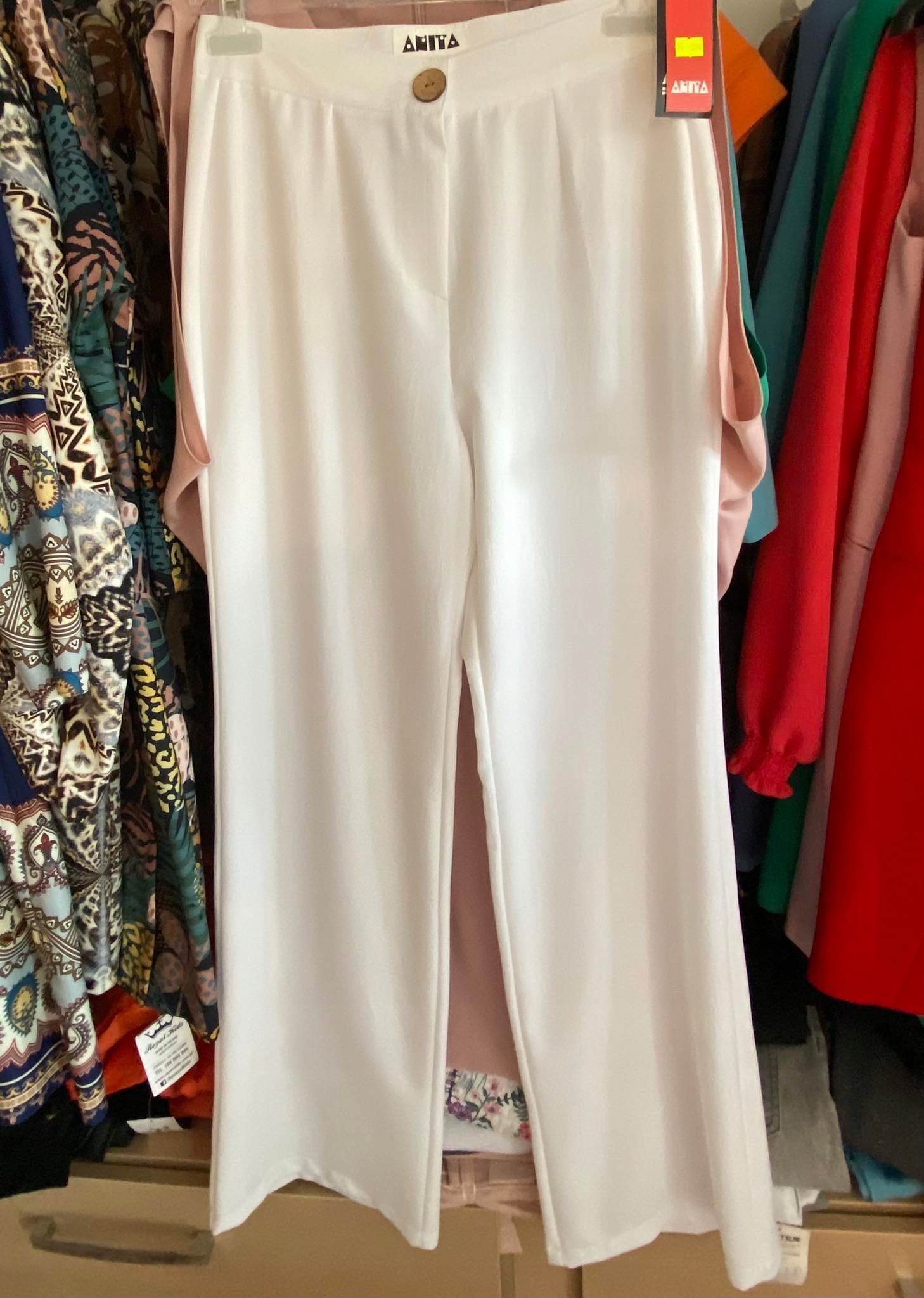 Kalhoty Anita Barva Bílá vel. 40