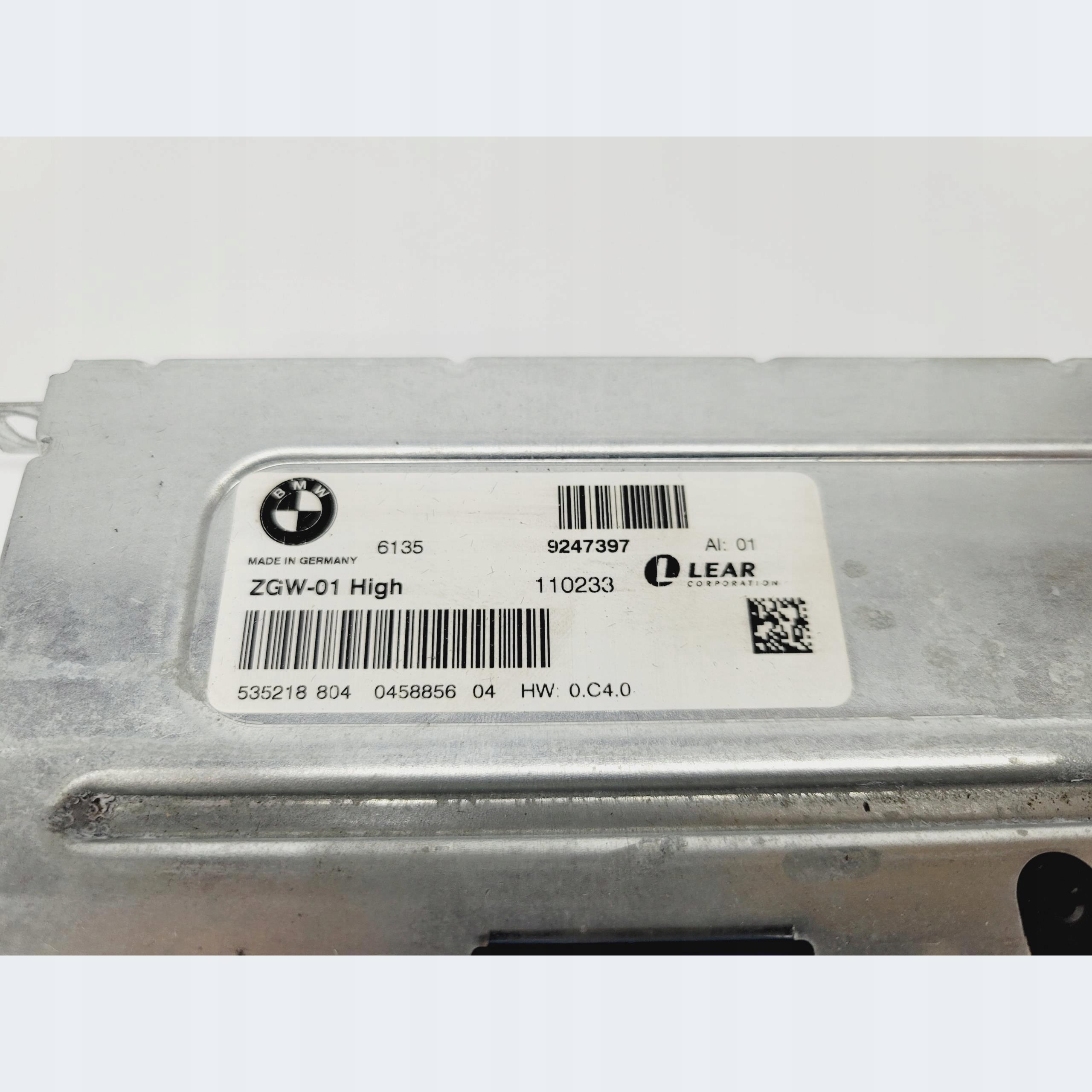 control unit KOMFORTU ZGW BMW F10 9247397