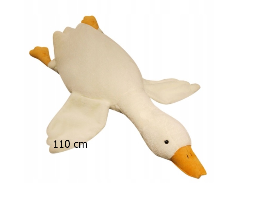 

Maskotka Poduszka Pluszak Gęś Gigant aż 110 cm (!)