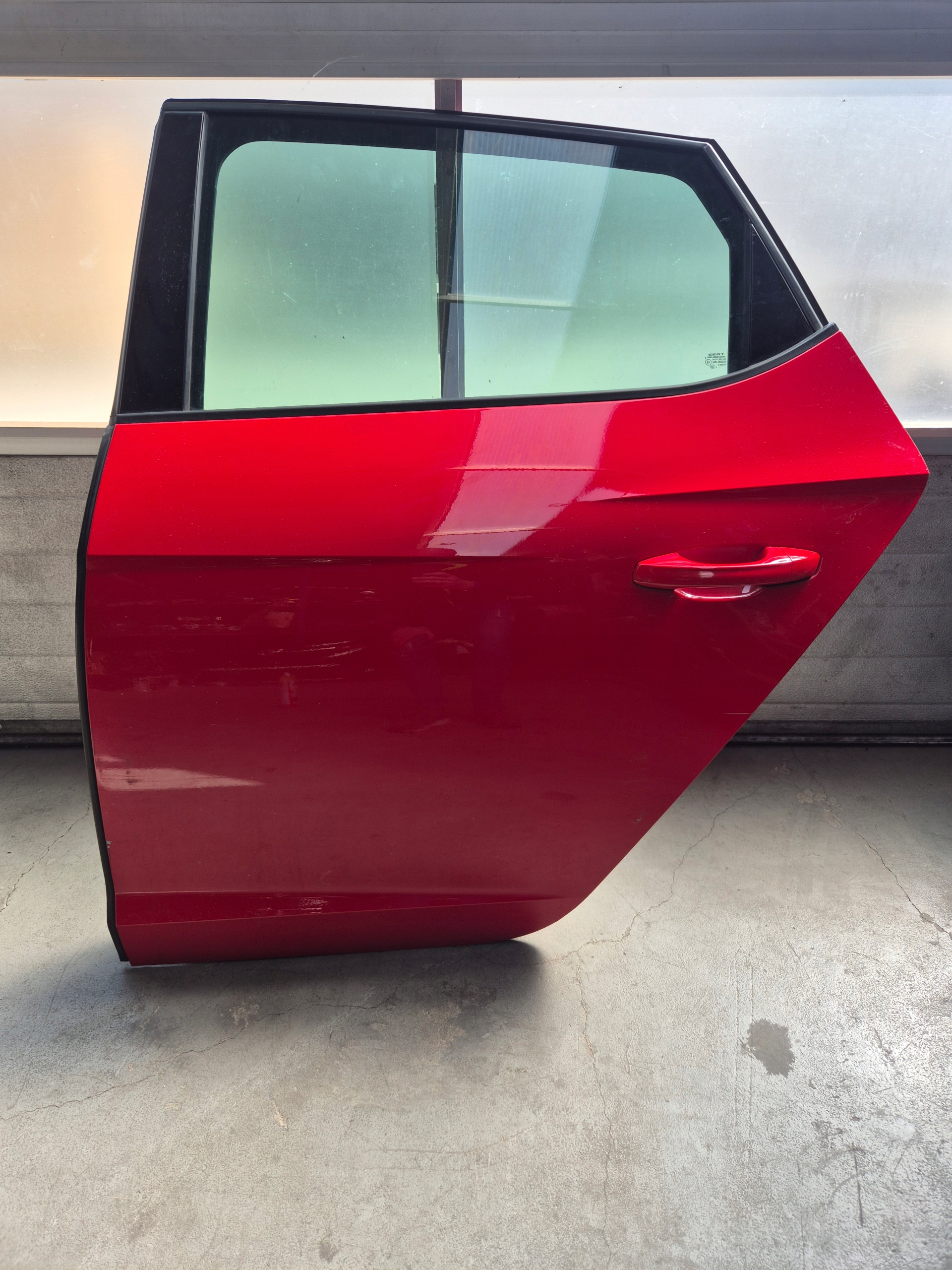 DRZWI SEAT LEON III 5F HB TYŁ TYLNE LEWE KOD LAKIERU LS3H KOMPLETNE