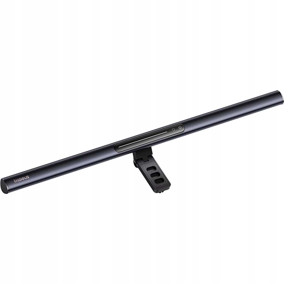 Stolní lampička na monitor na zeď, Baseus, hliníková lampa, nastavitelná