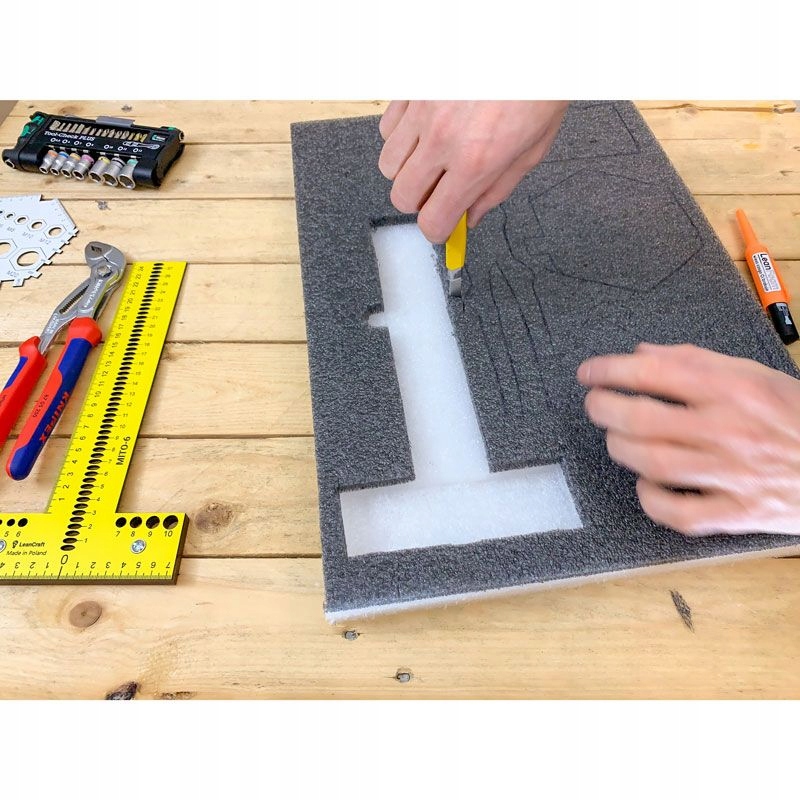 Pianka/wkład do szuflad/wózków narzędziowych Marka LeanFoam