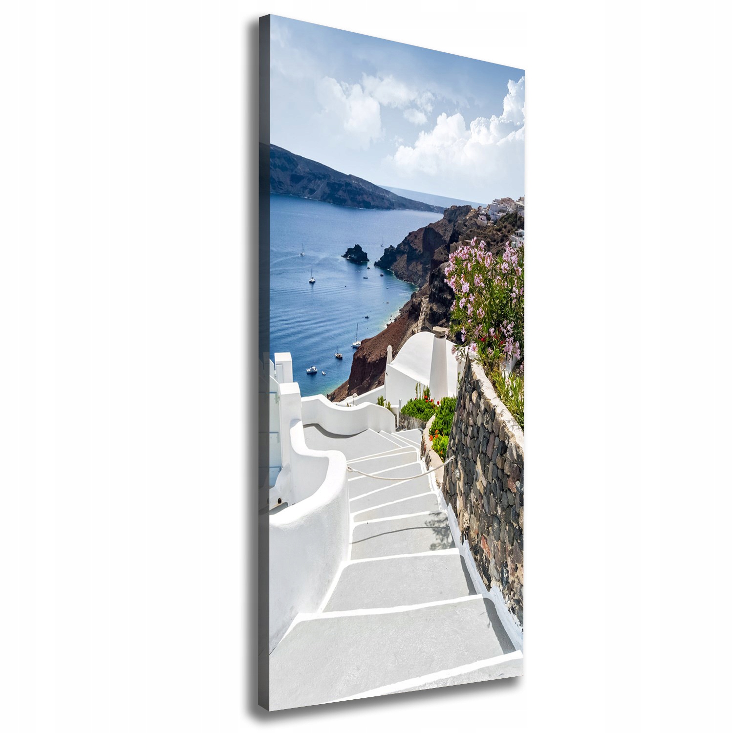 

Foto obraz na płótnie Santorini Grecja 50x125 cm