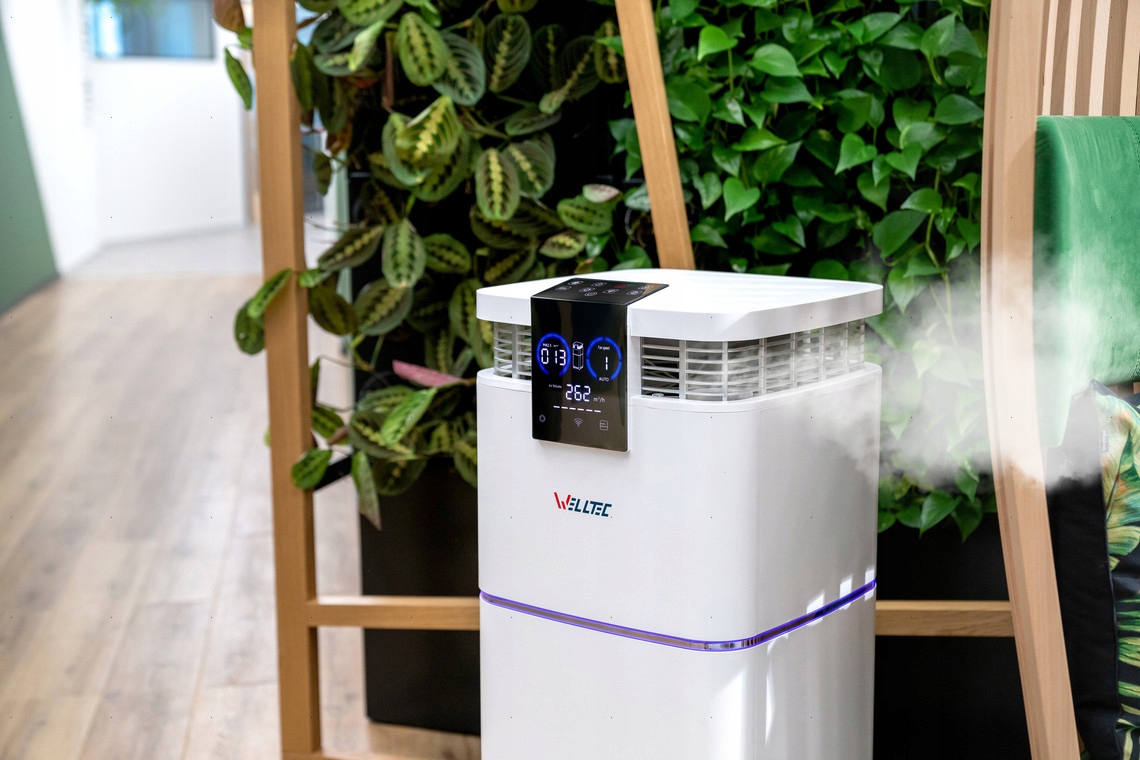 OCZYSZCZACZ WELLTEC APH1200PRO | do 200m2 | 2xHEPA Kolor dominujący biały