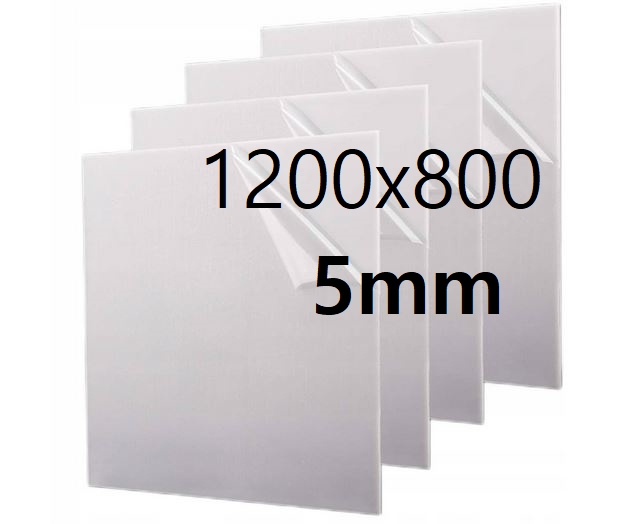 Plexi Plexa deska na míru mléčná opál 120 cm x 80 cm x 5 mm