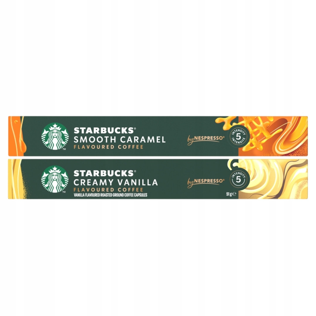 Nespresso kapszulák Starbucks Mix vanília karamell 20 db