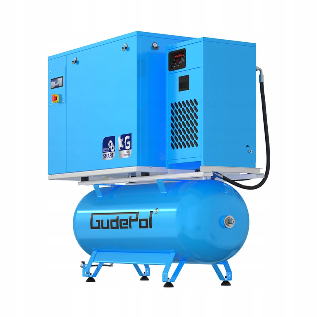 Gudepol Kompresor śrubowy SMART-3G 11/10-500/11-VT Typ kompresor bezolejowy