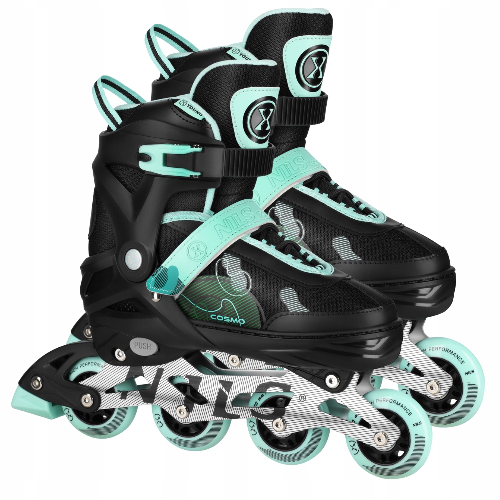 Nils Extreme dětské rekreační kolečkové brusle pro začátečníky NA13808 Cosmo