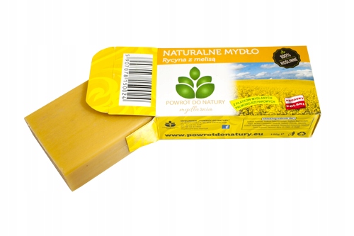 

Mydło Rycyna I Melisa 100% Roślinne Naturalne