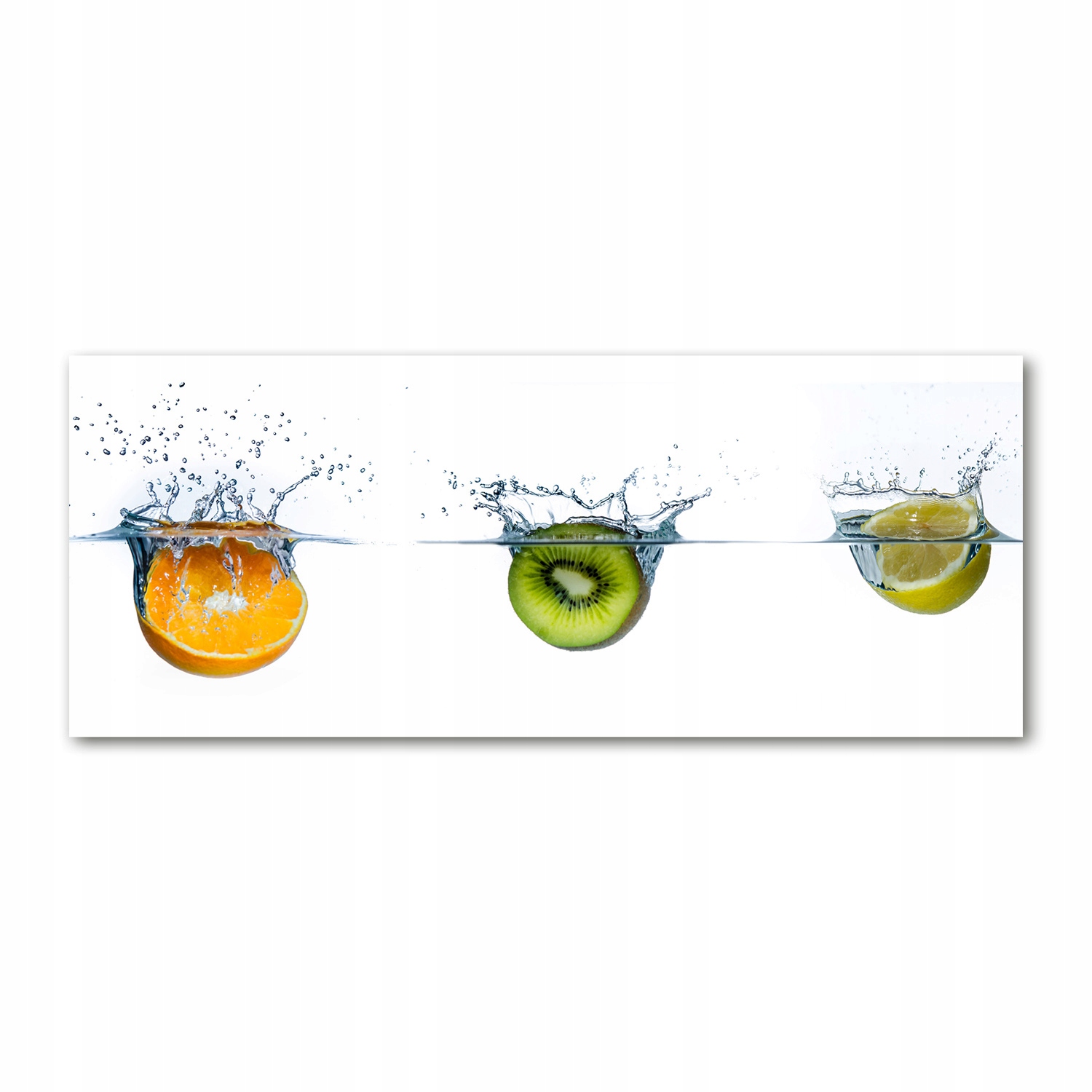 

Foto obraz akryl zdjęcie Owoce pod wodą 125x50 cm