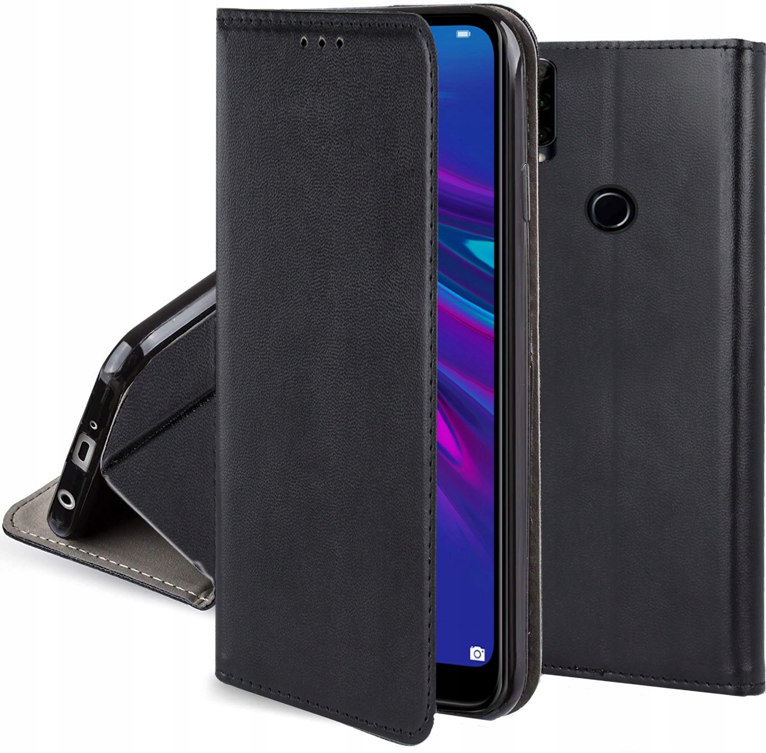 

Etui do Huawei Y6 2019 Magnet Smart +szkło 9H