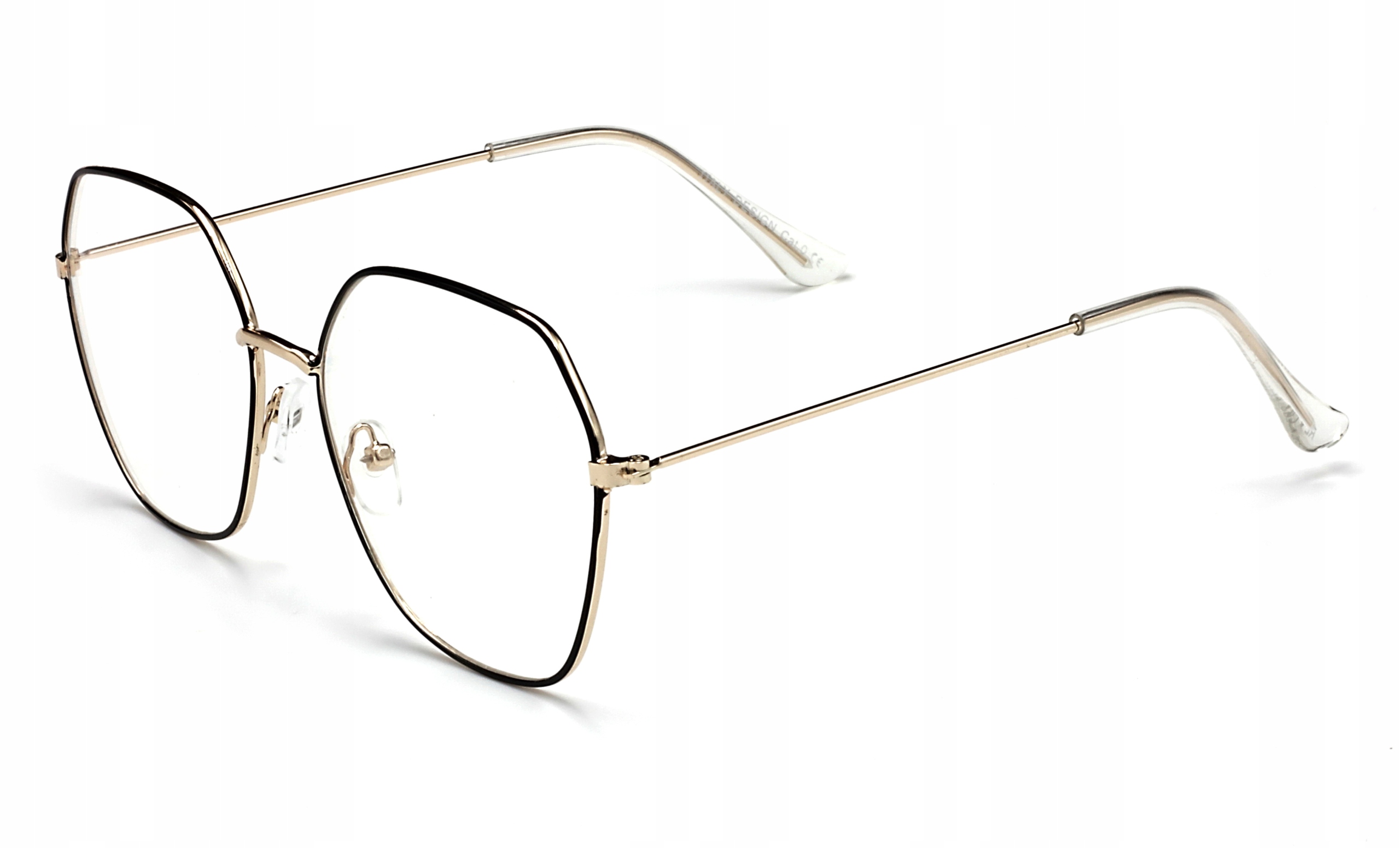 OKULARY DAMSKIE DO KOMPUTERA ZERÓWKI Z FILTREM ŚWIATŁA BLUE LIGHT Marka inna