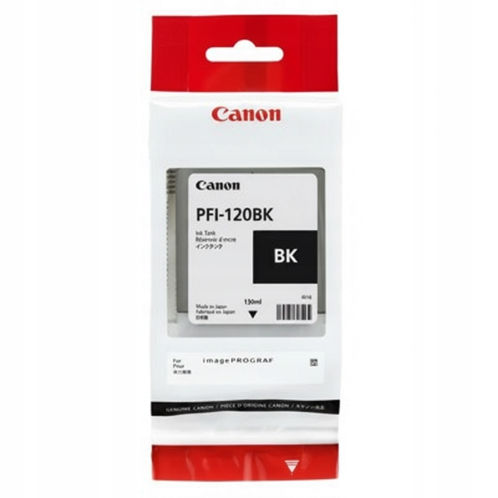 Inkoust Canon PFI-120BK černý 90 ml 2885C002 Originální