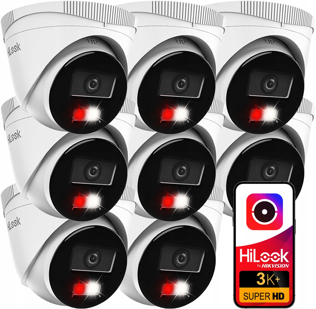 Kamera Ip 6MPx IPCAM-T6-30DL x8 Smart Hybrid Light Mikrofon Poe Vonkajšia