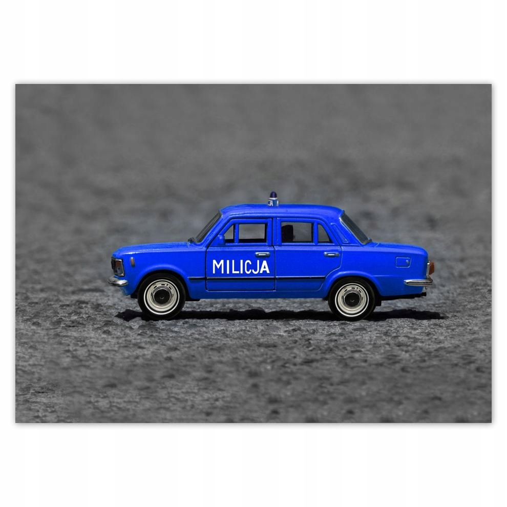 

Naklejki 70x50 Duży Fiat 125P Milicja Mo