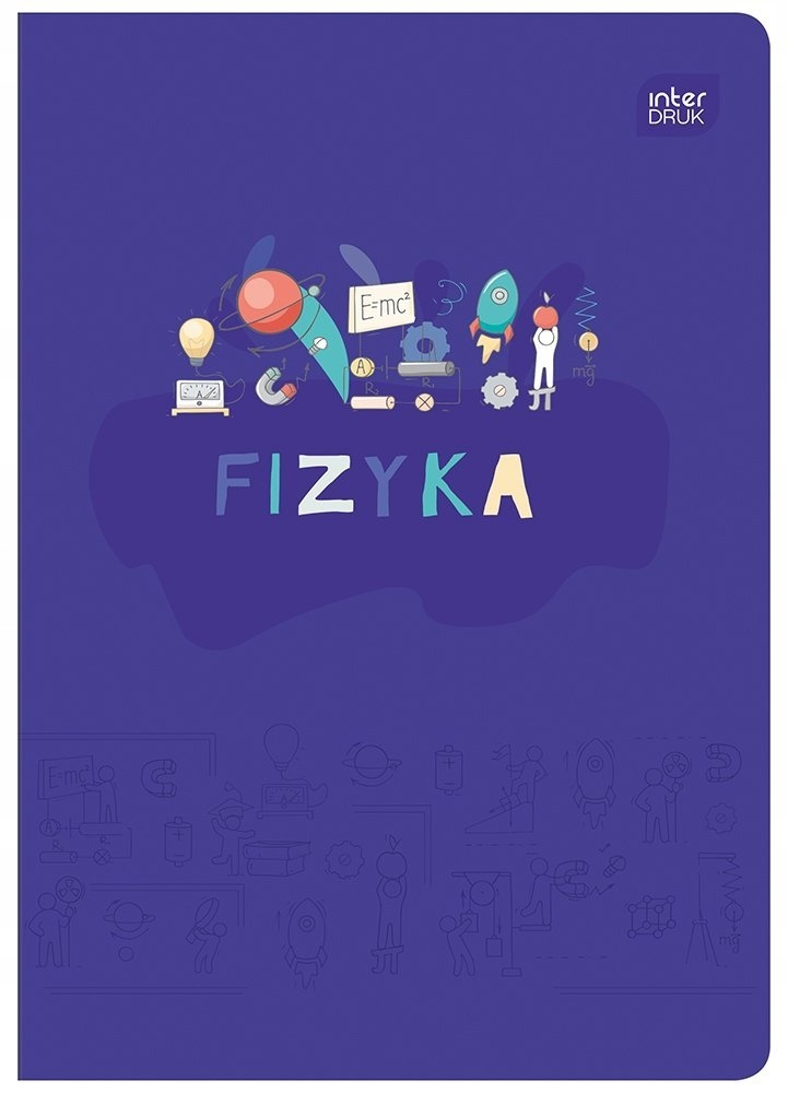 

Zeszyt Fizyka przedmiotowy A5 60 kartek w kratkę