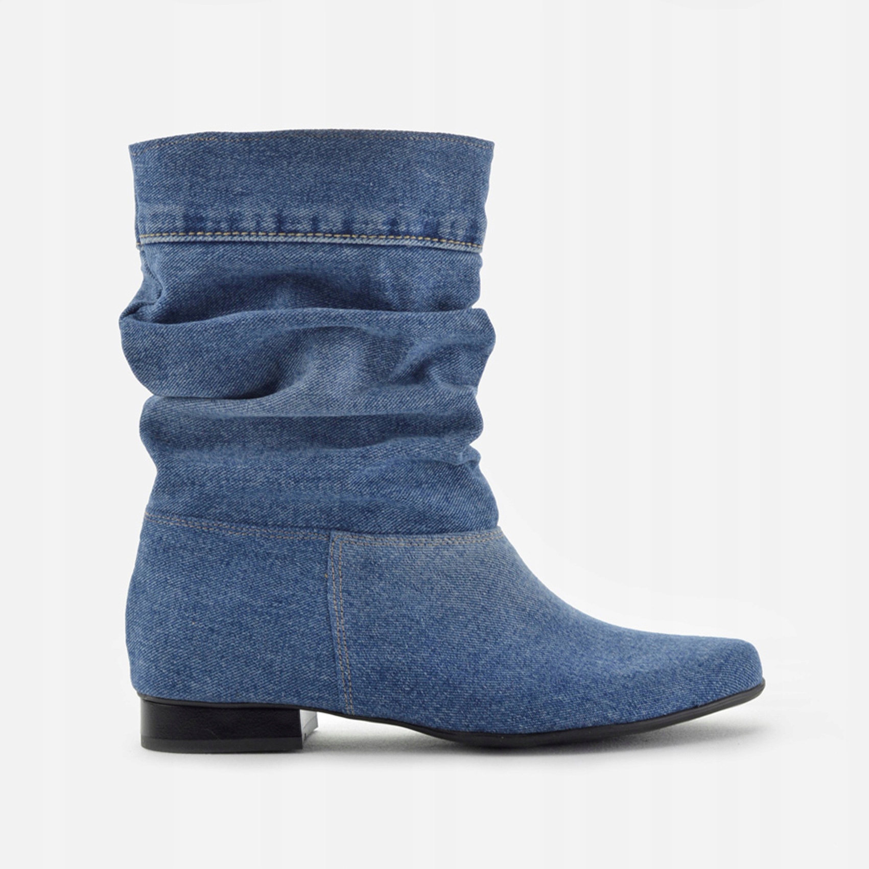 Dżinsowe Botki Saszki 1072P 36