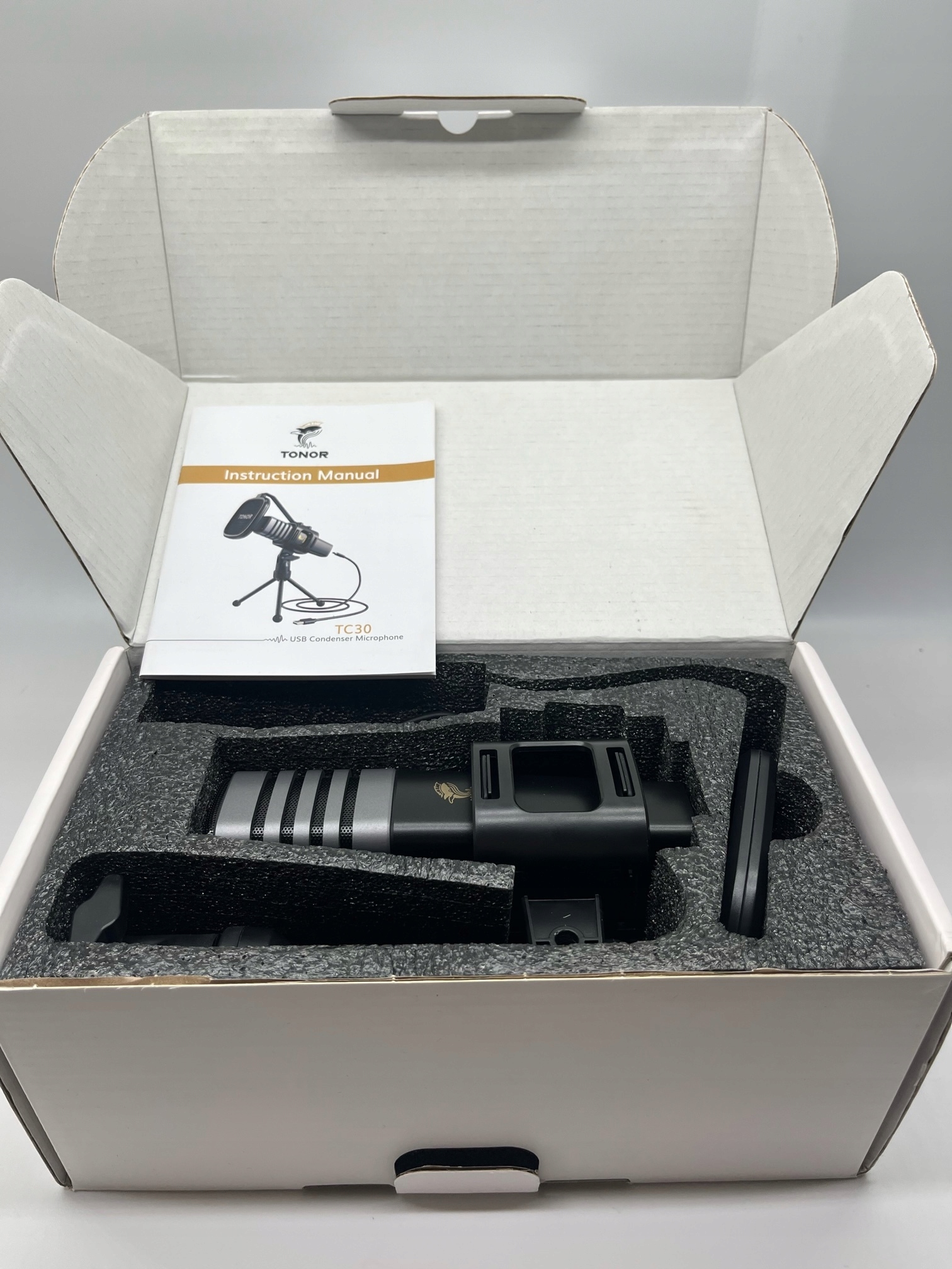 TONOR TC30 MIKROFON STUDYJNY Rodzaj pojemnościowy