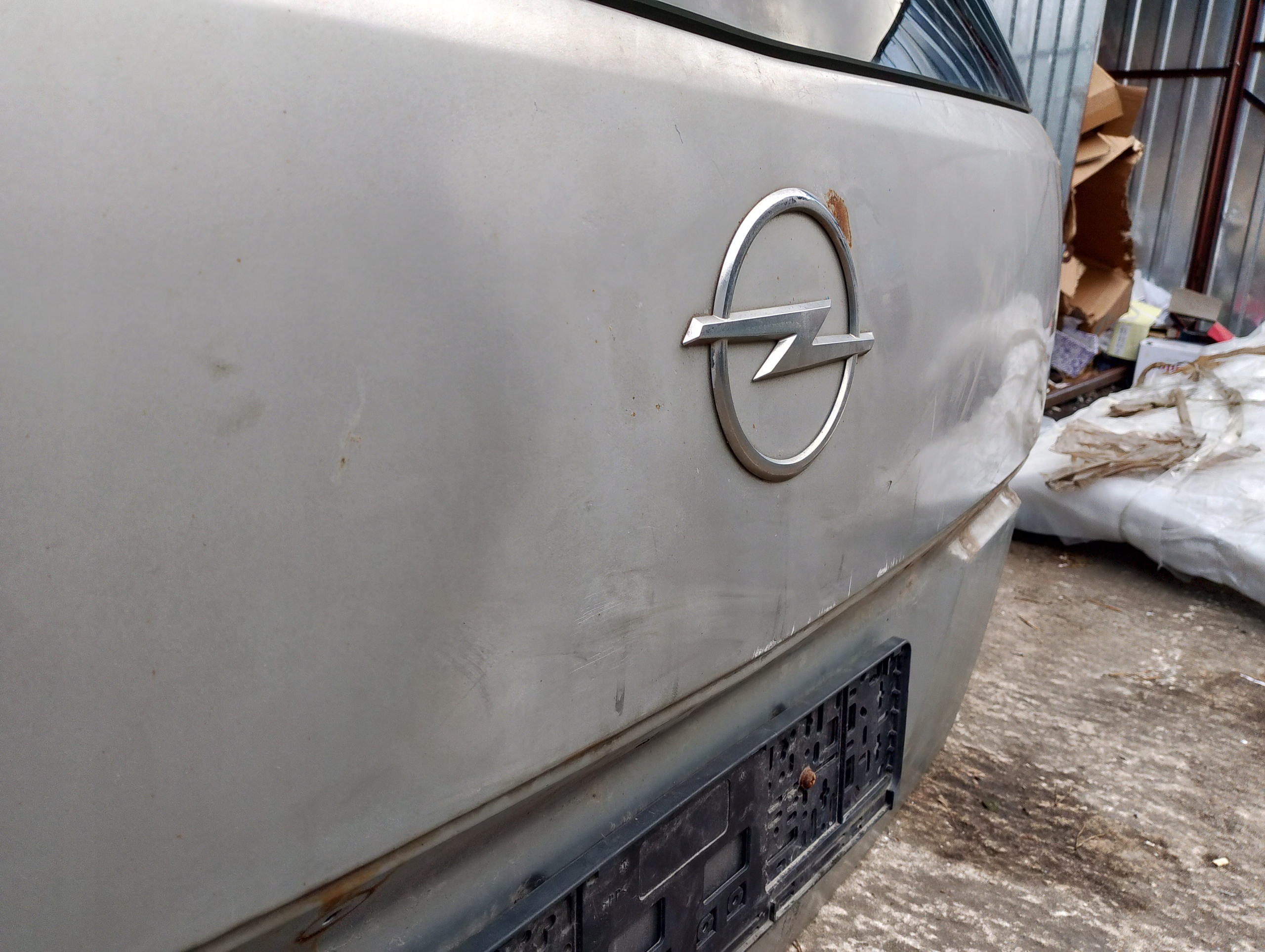 trunk door boot opel zafira b z157