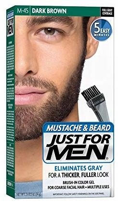 

Just For Men Odsiwiacz Brody Dark Brown Black M-45