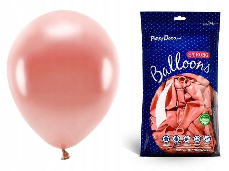 

Balony na Wesele Roczek różowe złoto 30cm 10 sztuk