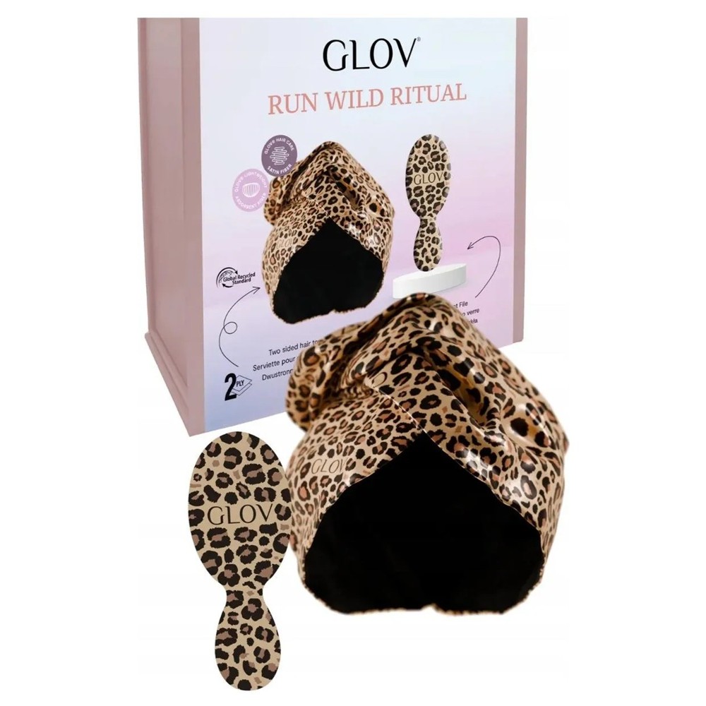 Glov Run Wild Ritual Turban Na Vlasy Pemza Na Nohy Panterka
