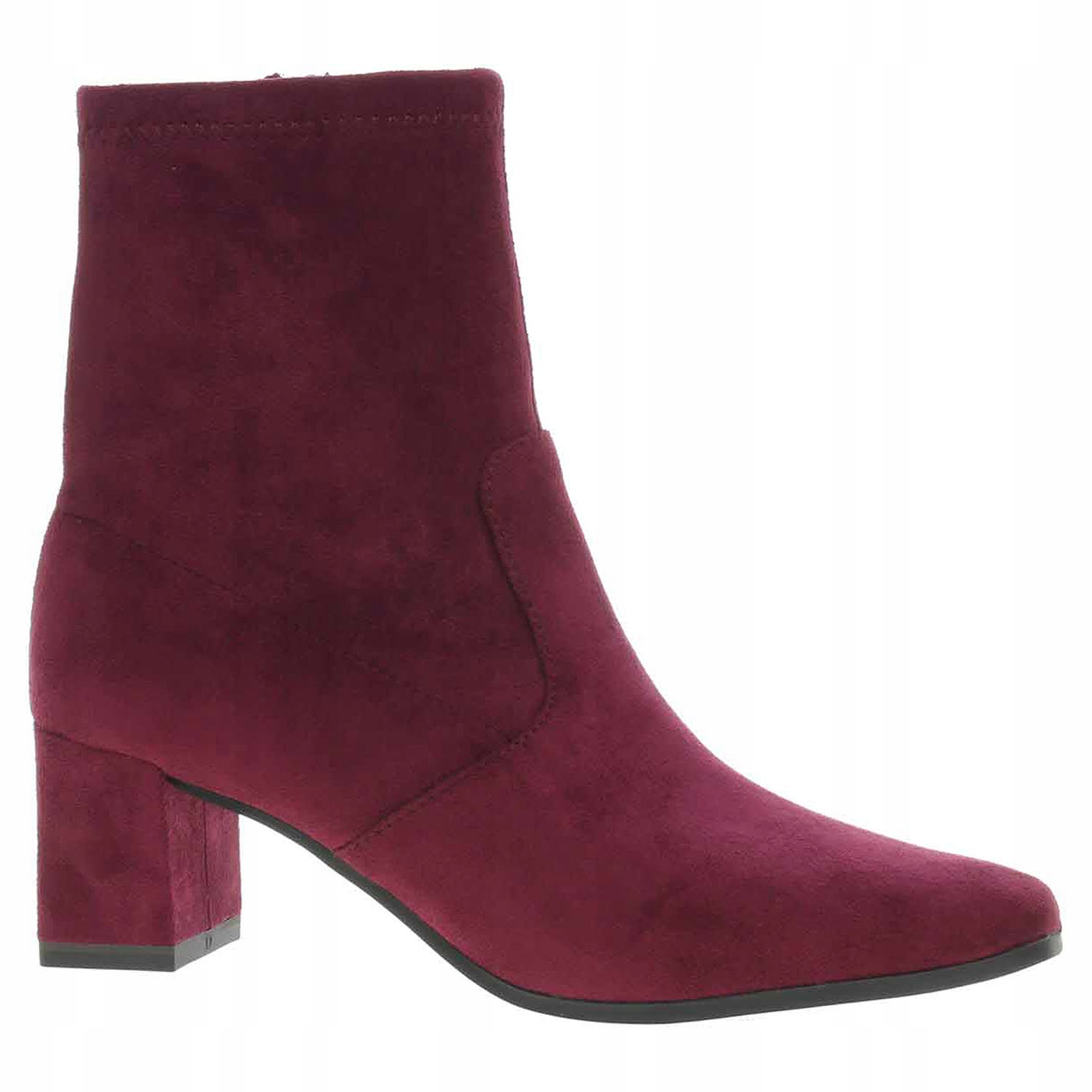 Dámské polokozačky Caprice 9-25354-41 bordeaux stretch 36