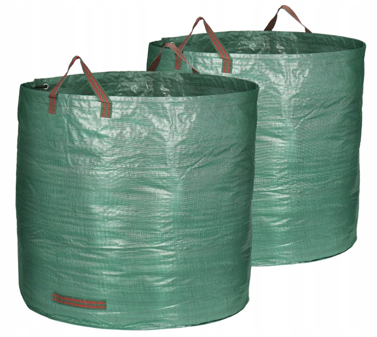 WORKI OGRODOWE TORBY NA LIŚCIE XXL 500L ZESTAW Typ torba na liście