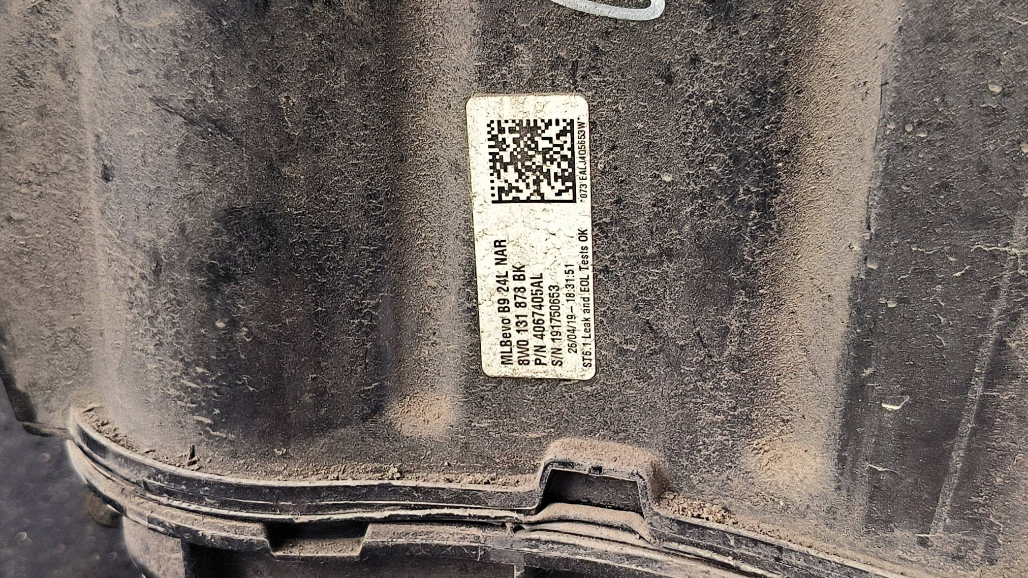 réservoir ADBLUE 8W0131878BK AUDI A4 B9