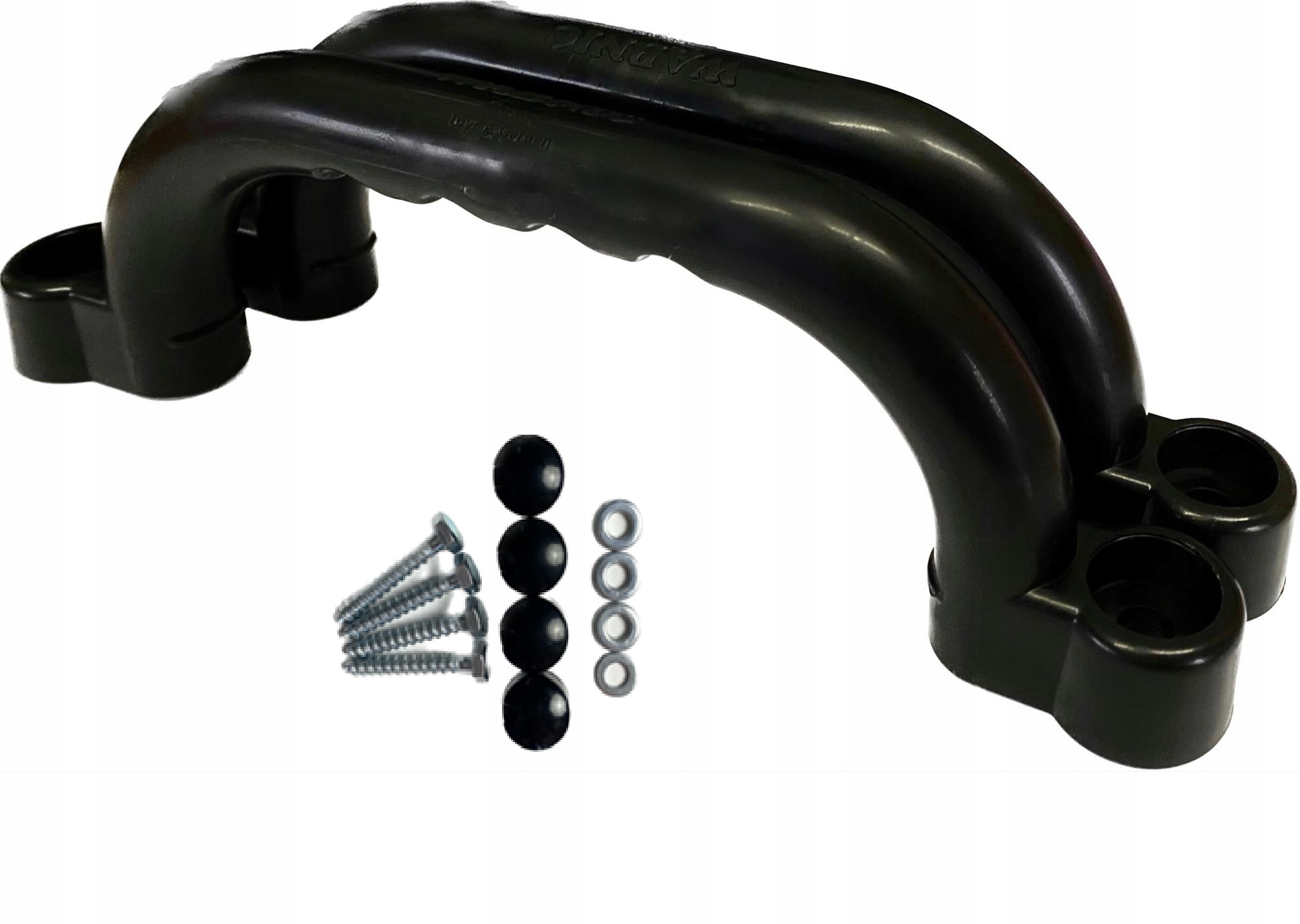 Rączki 25cm na plac zabaw Czarny.