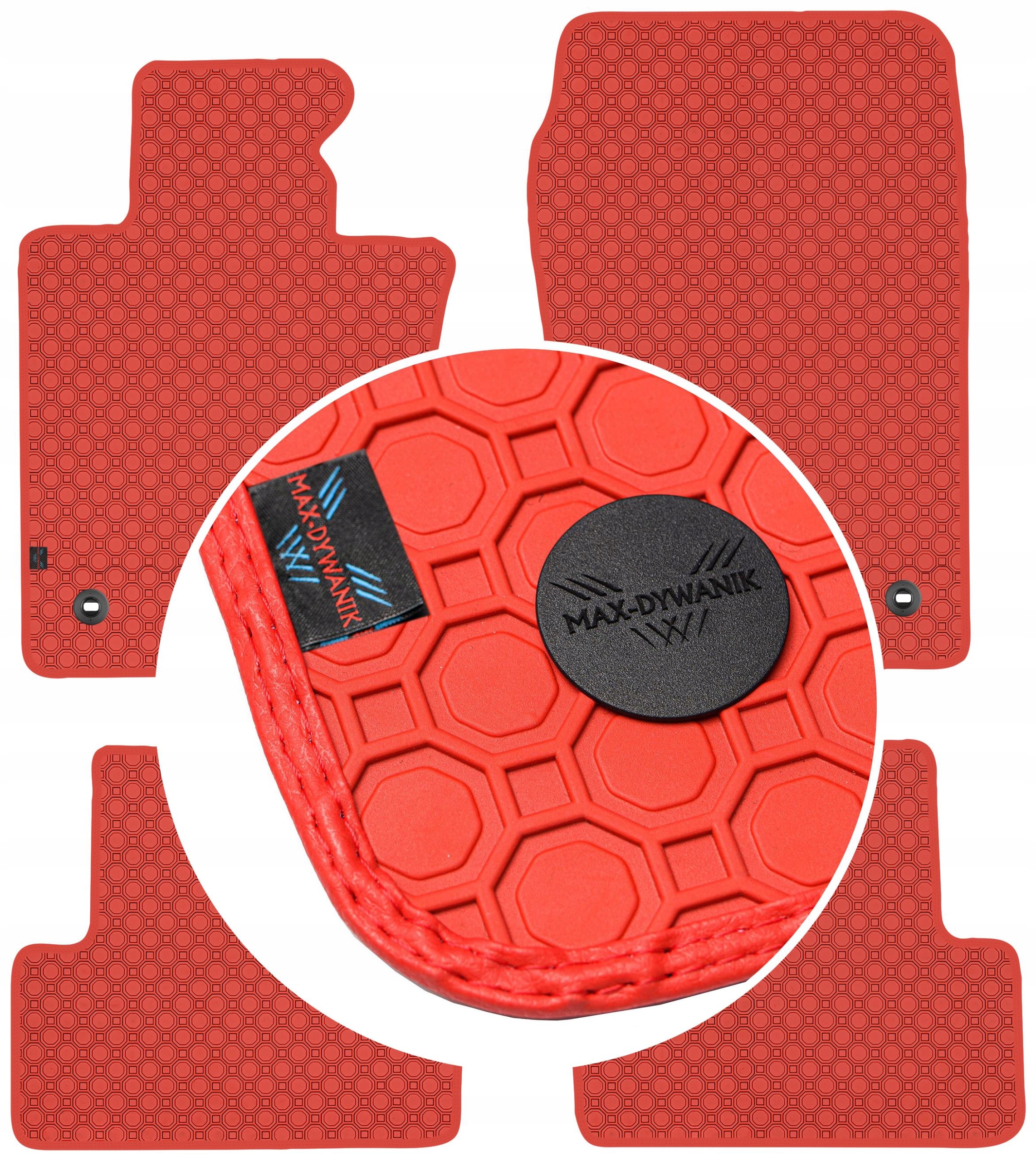 Honda Accord VIII 2011-2015 Koberce Červené