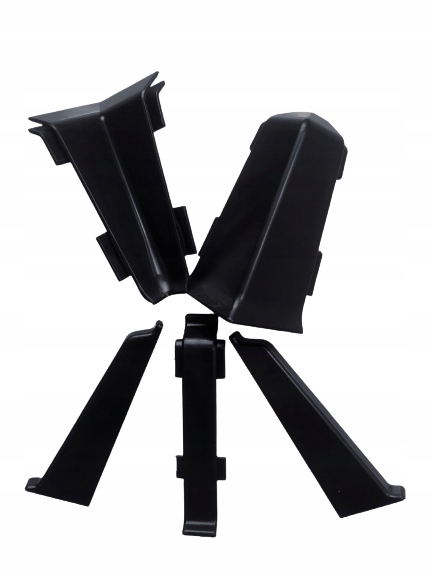 

Listwa przypodłogowa akcesoria Evo 70 Czarne