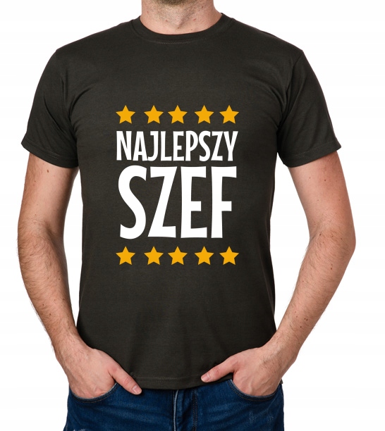 

koszulka Najlepszy Szef prezent