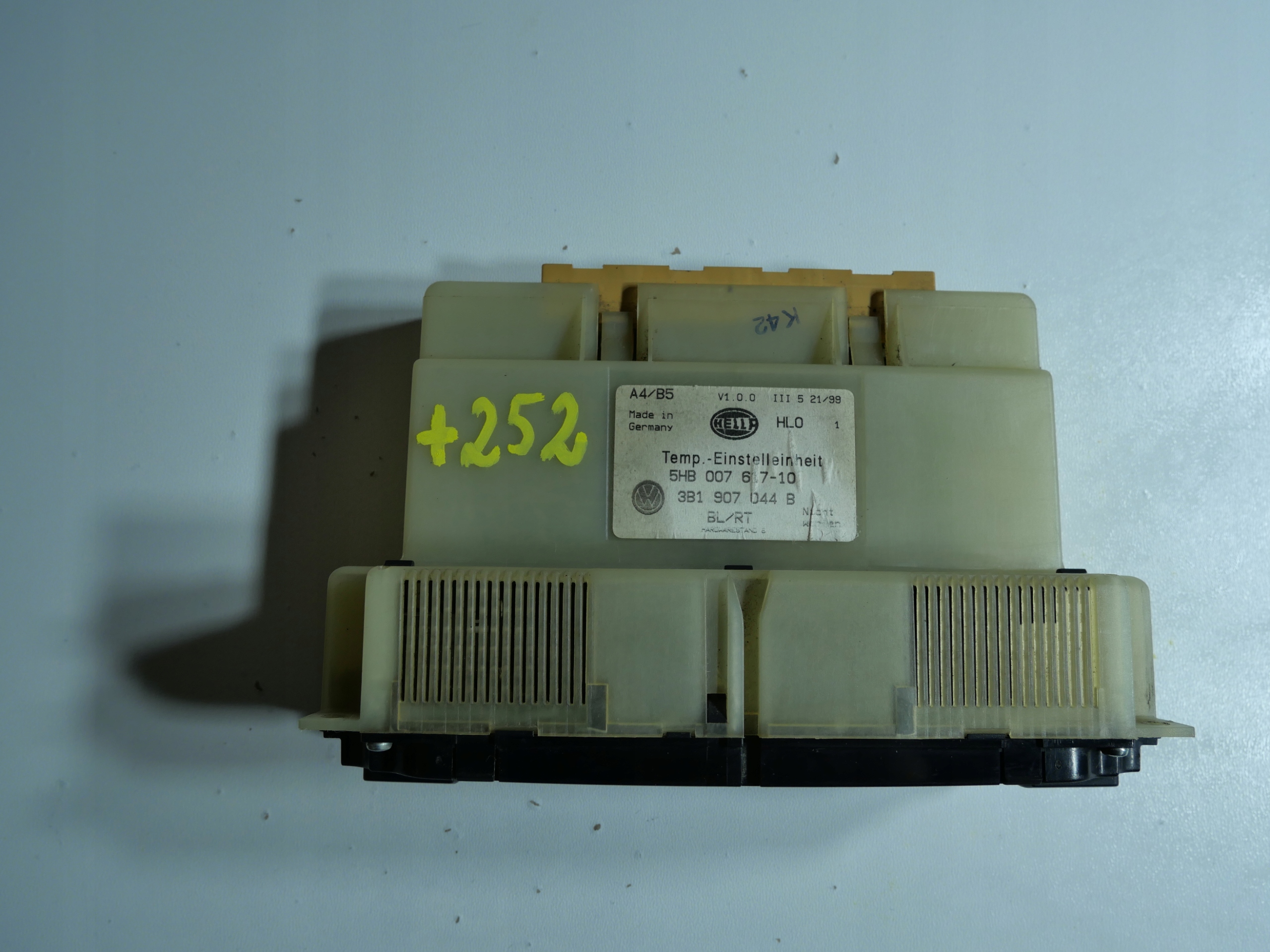 Unite commande clima AC VW PASSAT B5 3B1907044B