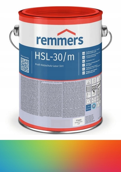 Remmers HSL-31 lazura drewna Hk-Lasur 5L Ral Ncs