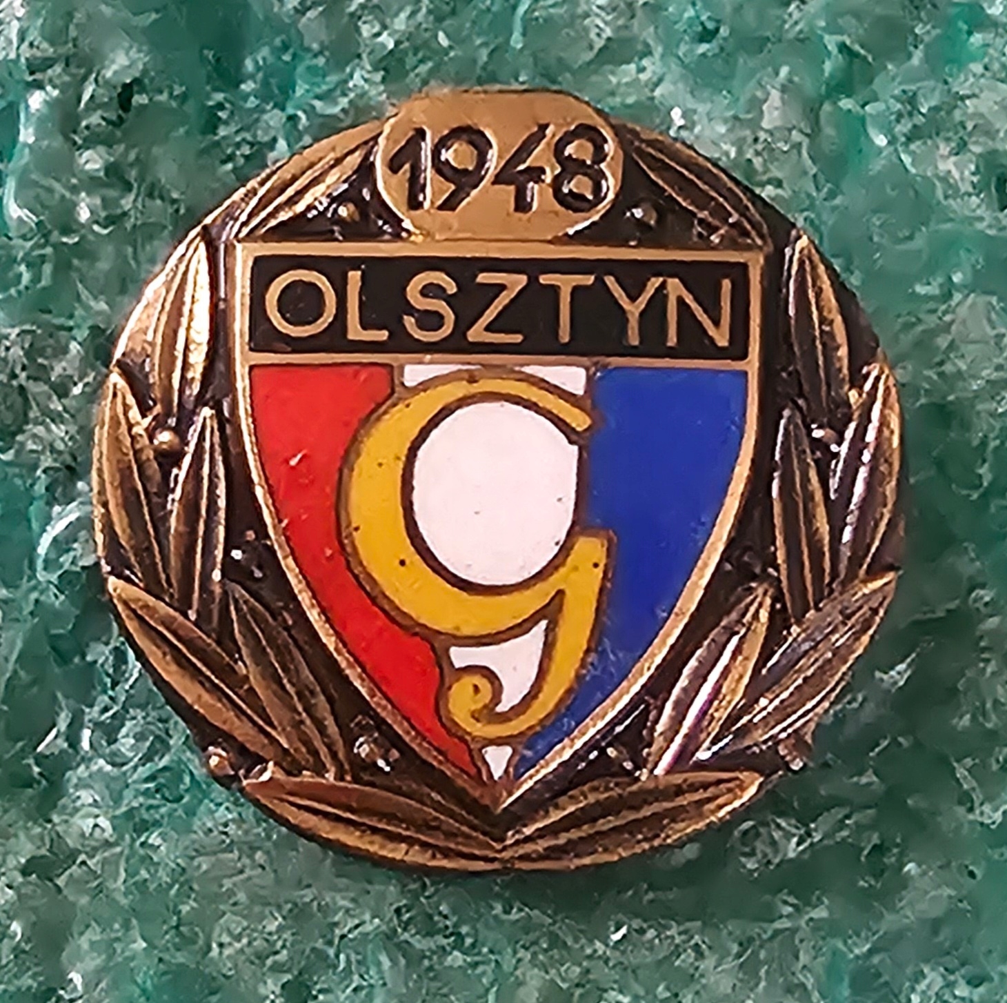ODZNAKA GWARDIA OLSZTYN - WERSJA HONOROWA BRĄZOWA