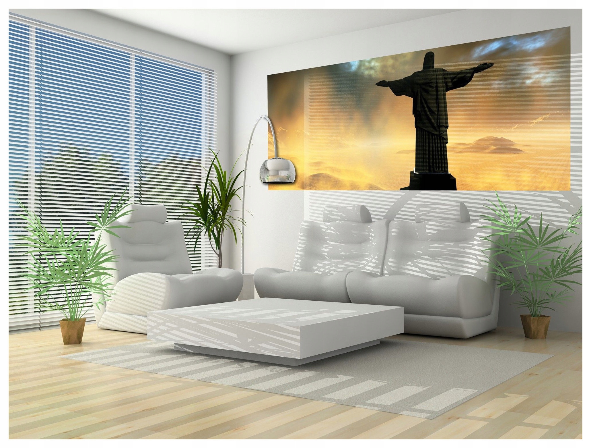 Fototapeta Kristus Spasitel Rio de Janeiro panorama 250x104 lepidlo