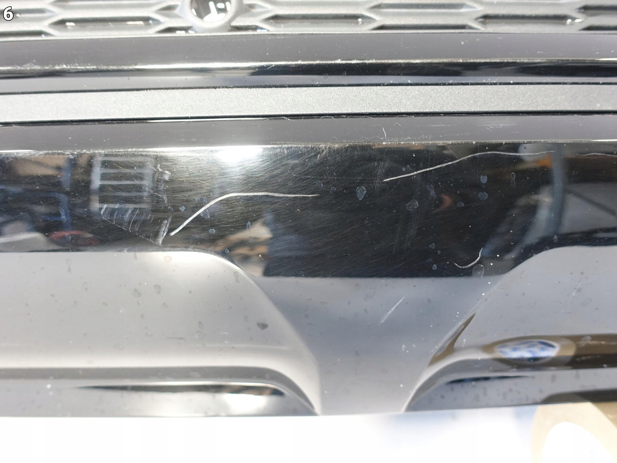 AUDI Q7 II 2 4M0 S-LINE LIFT 19-24 diffuser SPOILER accessories W bumper rear part