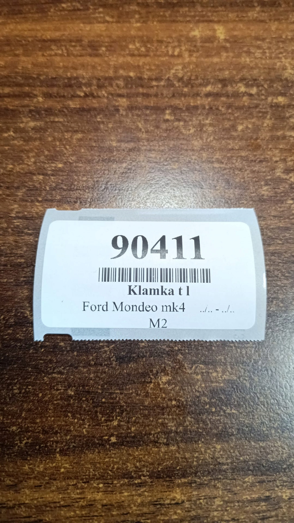 FORD MONDEO MK4 handle left rear part LAKIER U7