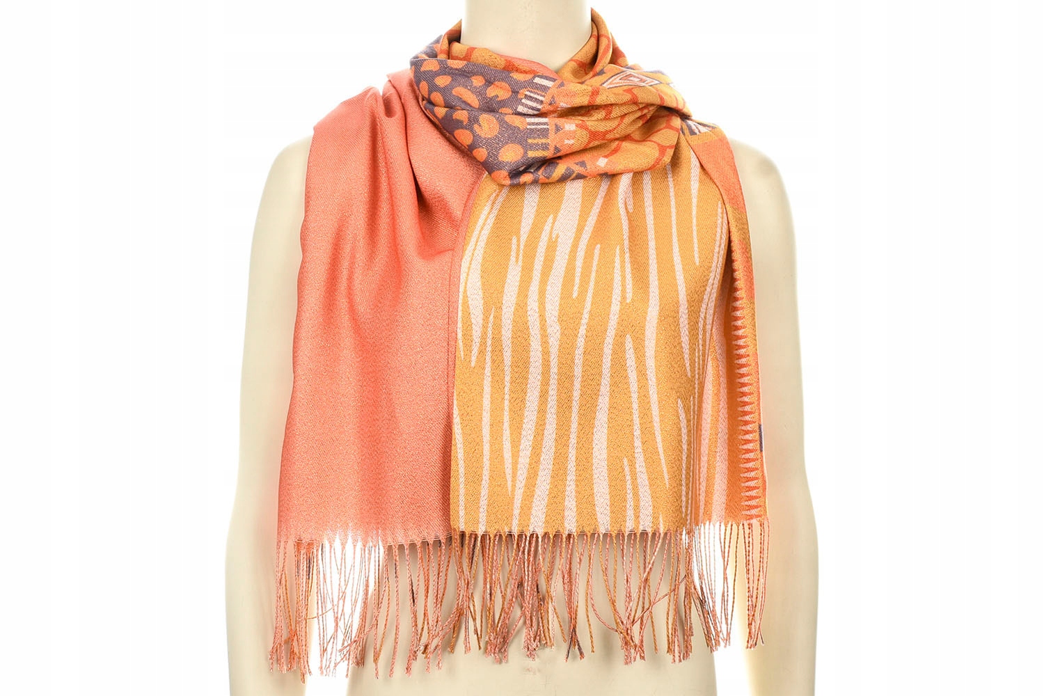 

Szalik damski modna chusta dwustronna elegancka