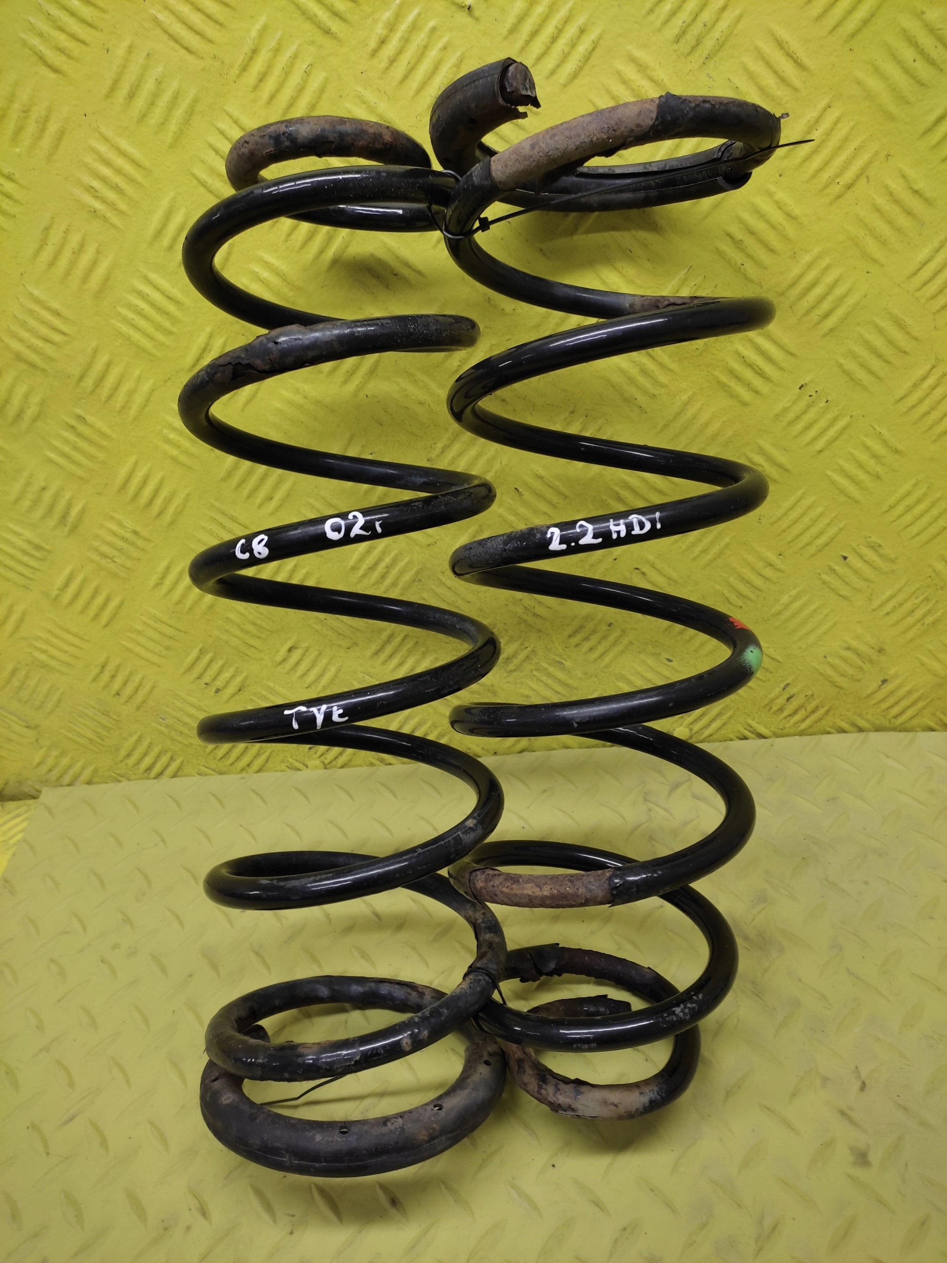 CITROEN C8 2.2 HDI springs springing rear part